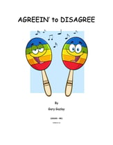 AGREEIN' To DIAGREE Concert Band sheet music cover